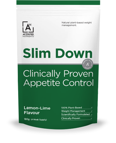 activated nutrients slim down (clinically proven appetite control) lemon-lime 180g