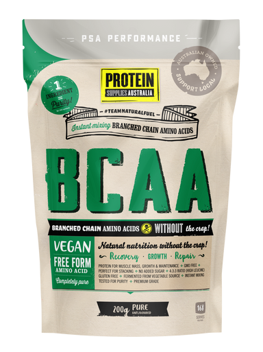 protein supplies aust. branched chain amino acids pure 500g 200g