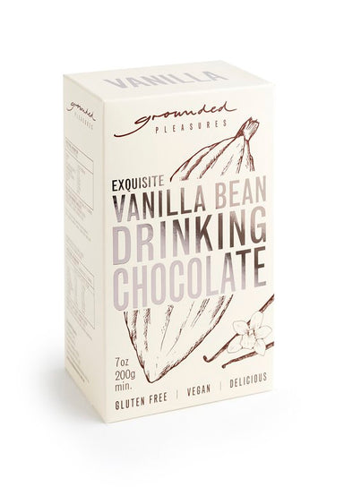 grounded pleasures vanilla bean drinking chocolate 200gms