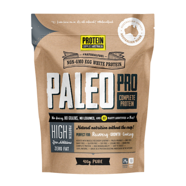 protein supplies aust. paleopro (egg white protein) pure 400g