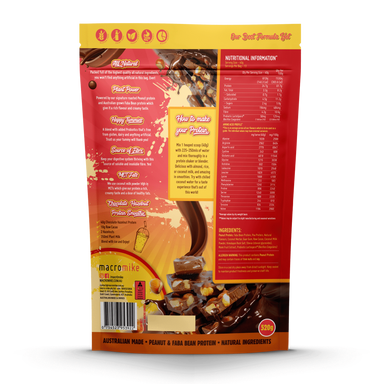 macro mike peanut plant protein chocolate hazelnut