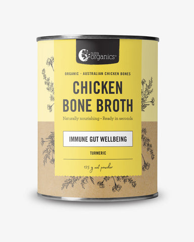 nutra organics bone broth chicken organic turmeric