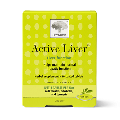 new nordic active liver 30 tablets