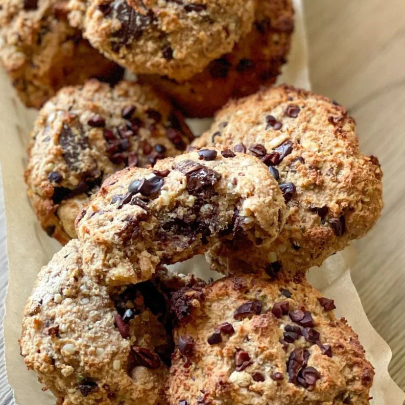 Tigernut Breakfast Choc Chip Cookies