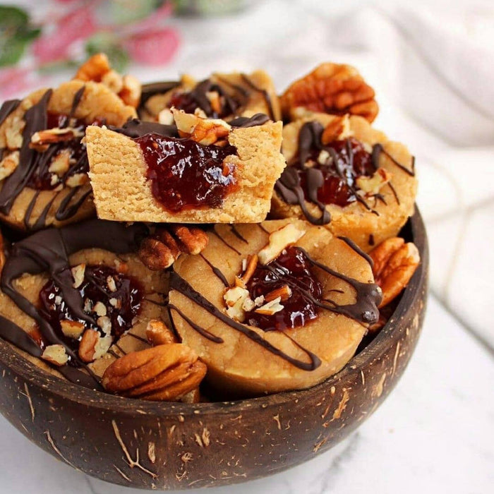 Vegan Peanut Butter and Jelly Cups