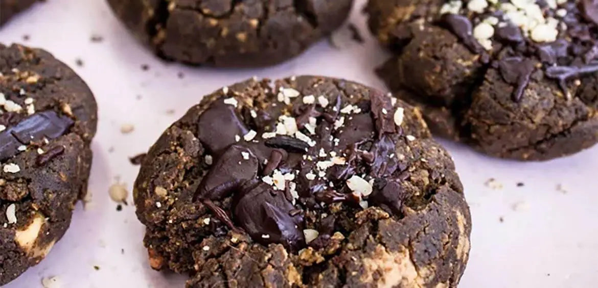 Peanut Butter & Choc Chip Protein Cookies Artisanal Australia