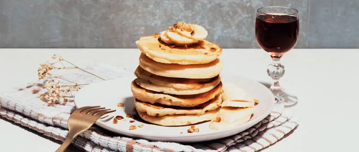 Fluffy Protein + Collagen Vanilla Pancakes Artisanal Australia