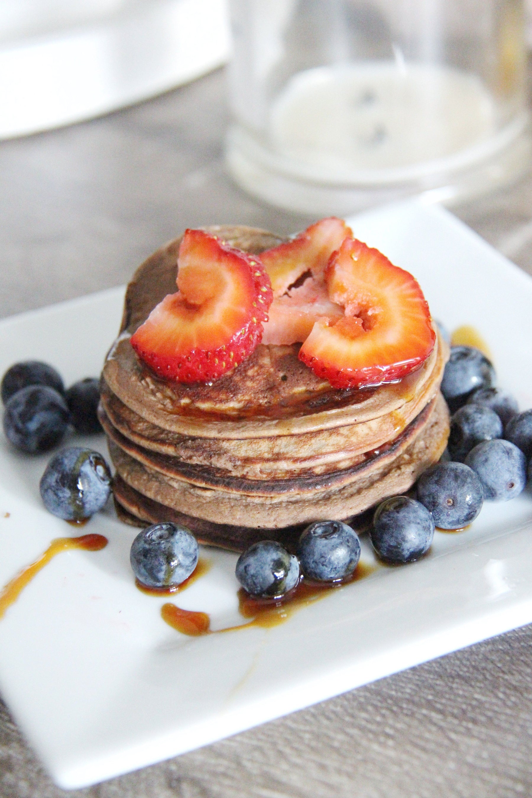 Easy Vegan Choc-Hazelnut Pancakes Recipe