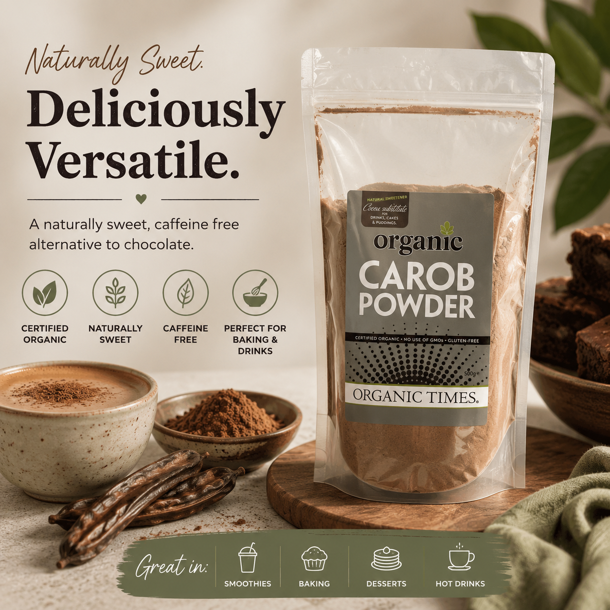 Carob Powder: The Naturally Sweet Cocoa Alternative More Australians Are Discovering