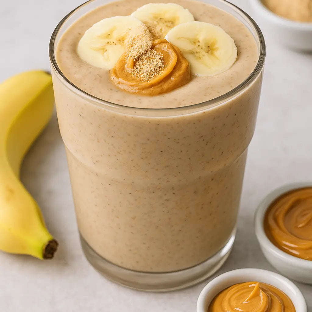 Peanut Butter & Banana Colostrum Smoothie Artisanal Australia