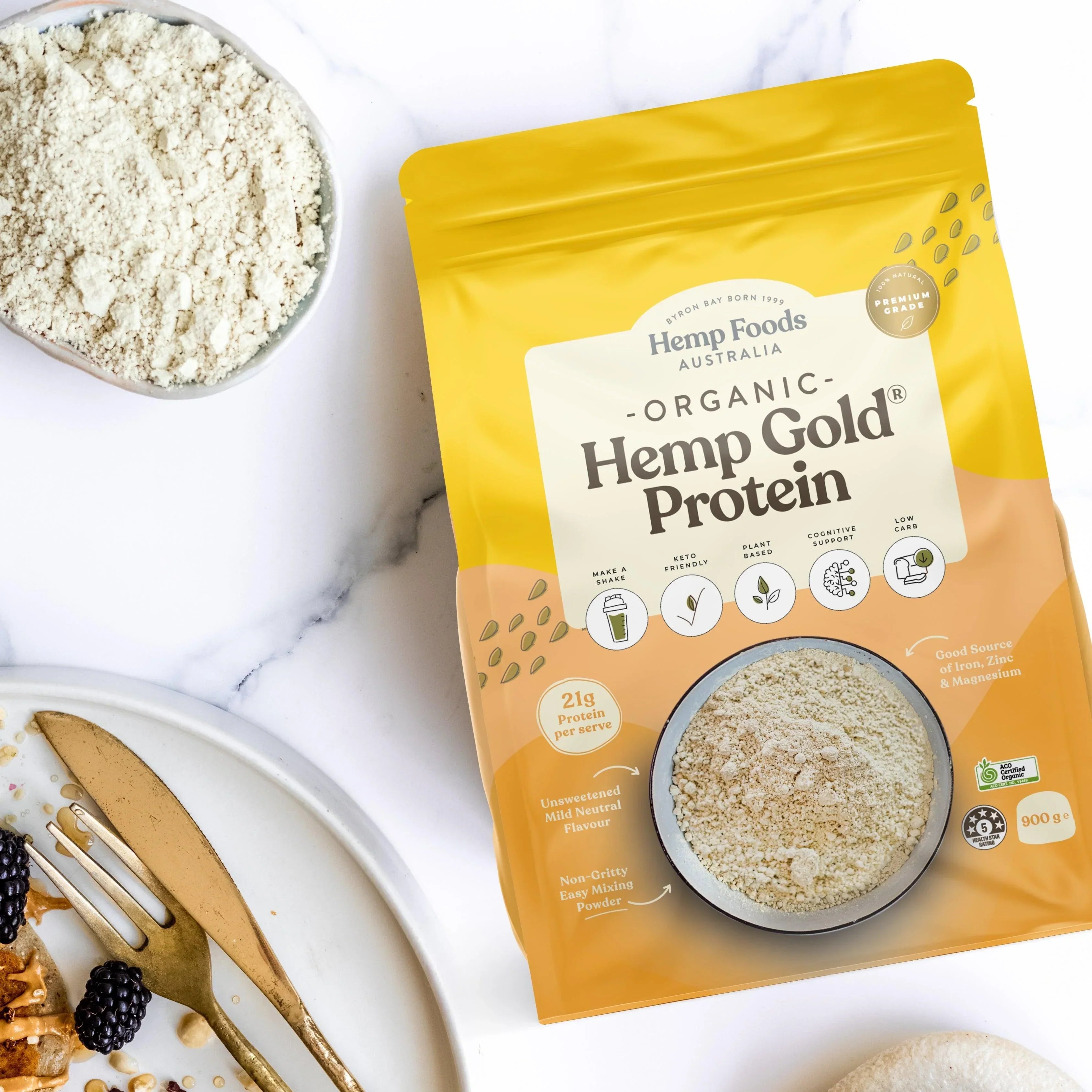 Boost Your Health with Hemp Foods Australia’s Organic Hemp Protein Powder