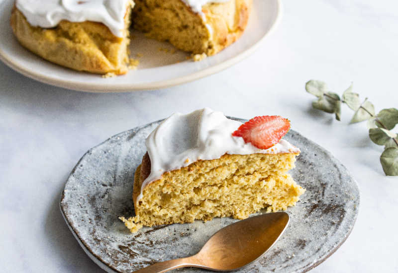 Low Carb Vanilla Cake Recipe