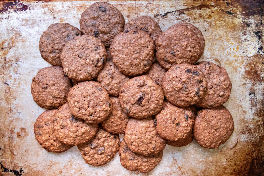 Oatmeal Cranberry Raisin Cookies