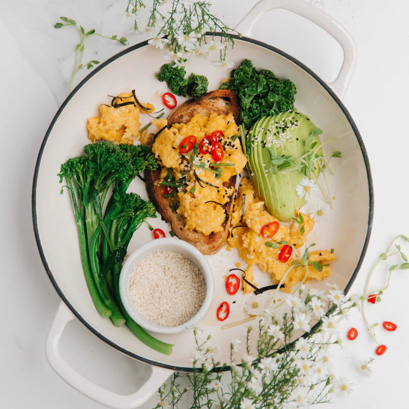 Miso Scrambled Eggs Artisanal Australia