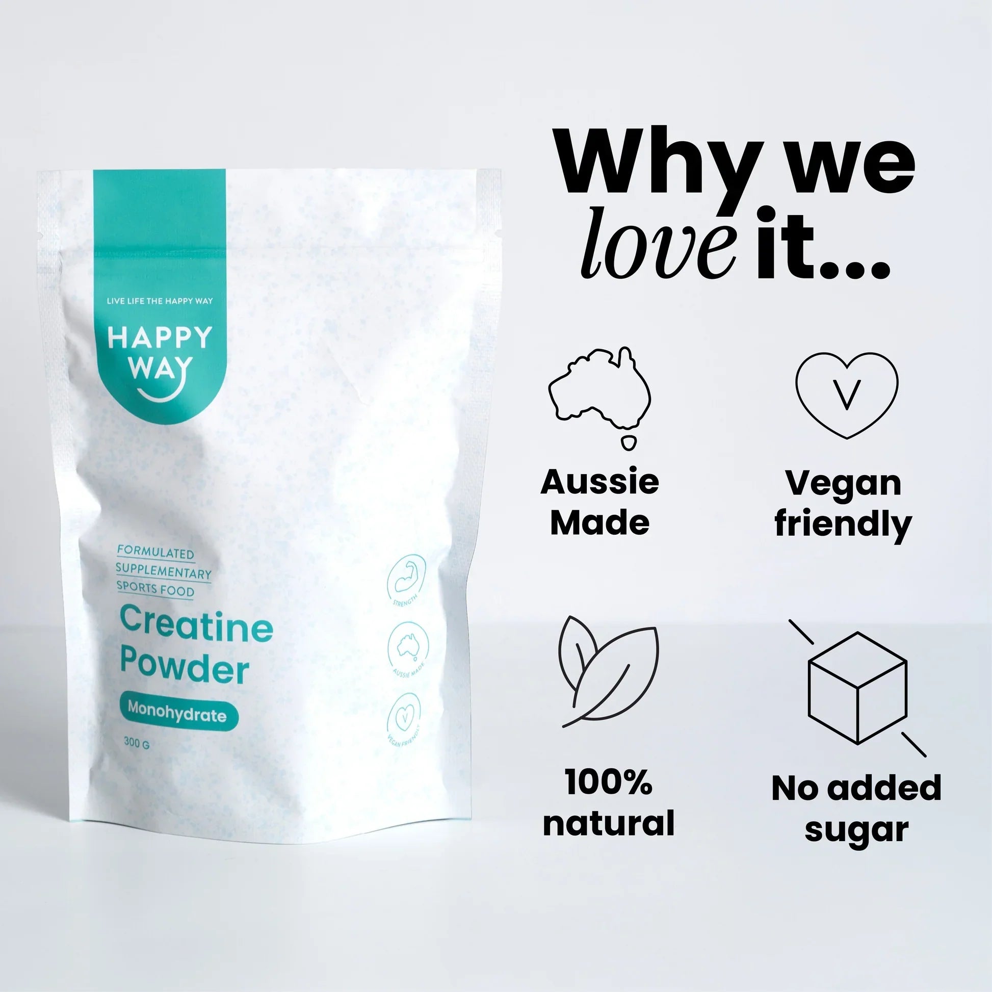 Bigger Bag, Same Trusted Formula: Happy Way Creatine Monohydrate Now Available in 750g