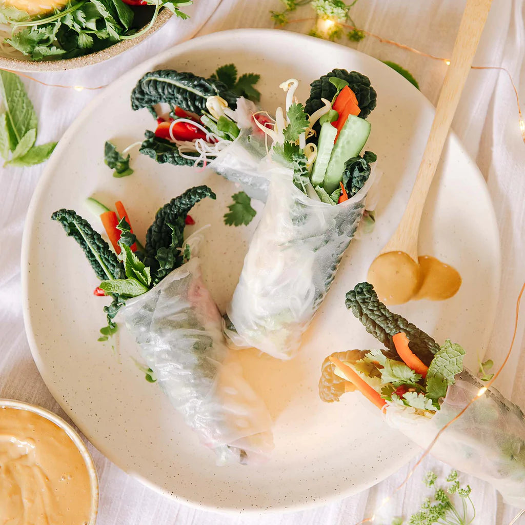 Christmas Rice Paper Rolls Artisanal Australia