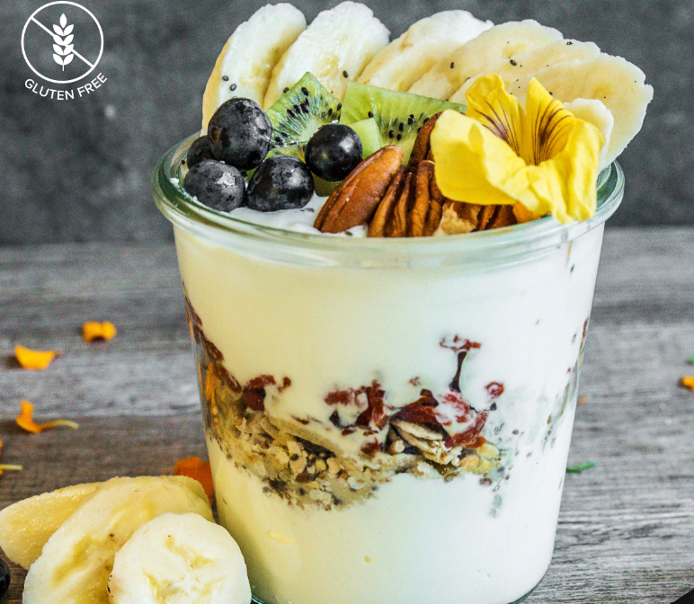 Probiotic-Packed Tropical Yogurt Parfait