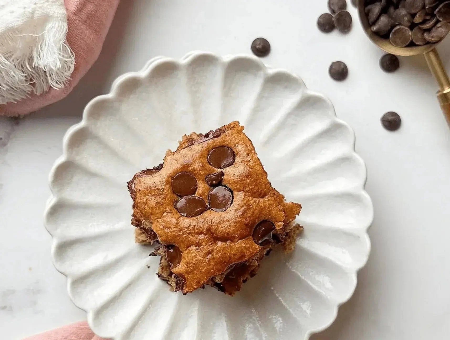 Chocolate Chip Protein Banana Bars Artisanal Australia