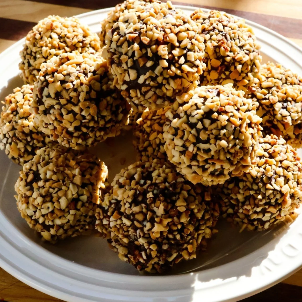 Choc Hazelnut Protein Bliss Balls