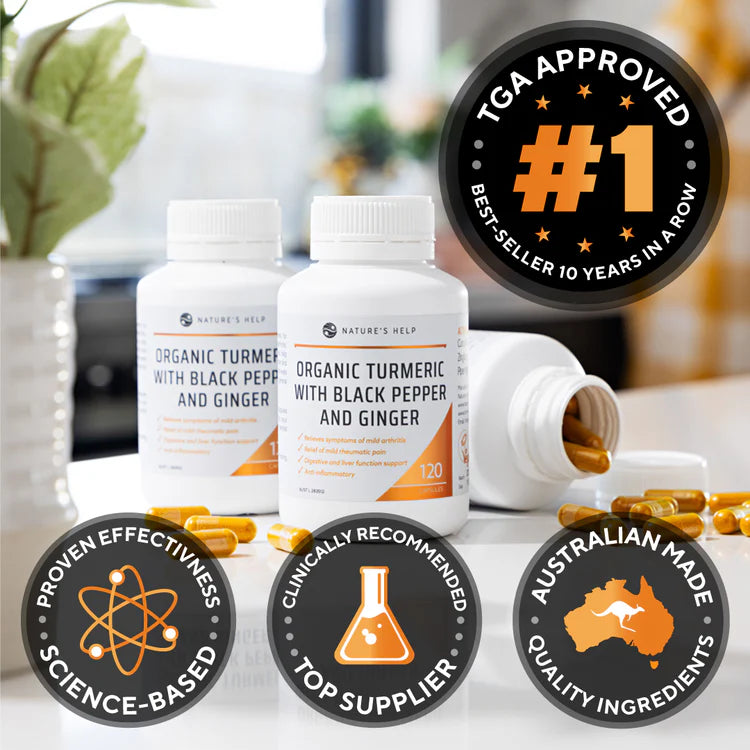 Discover the Power of Organic Turmeric Capsules with Artisanal Australia