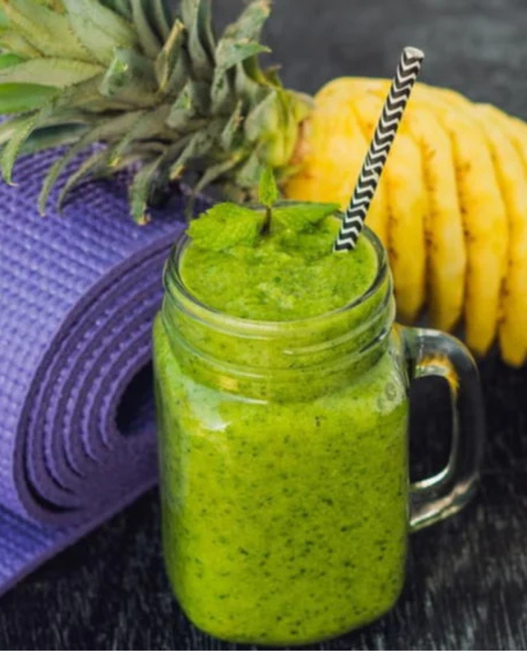 Super Kale & Pineapple Protein Smoothie
