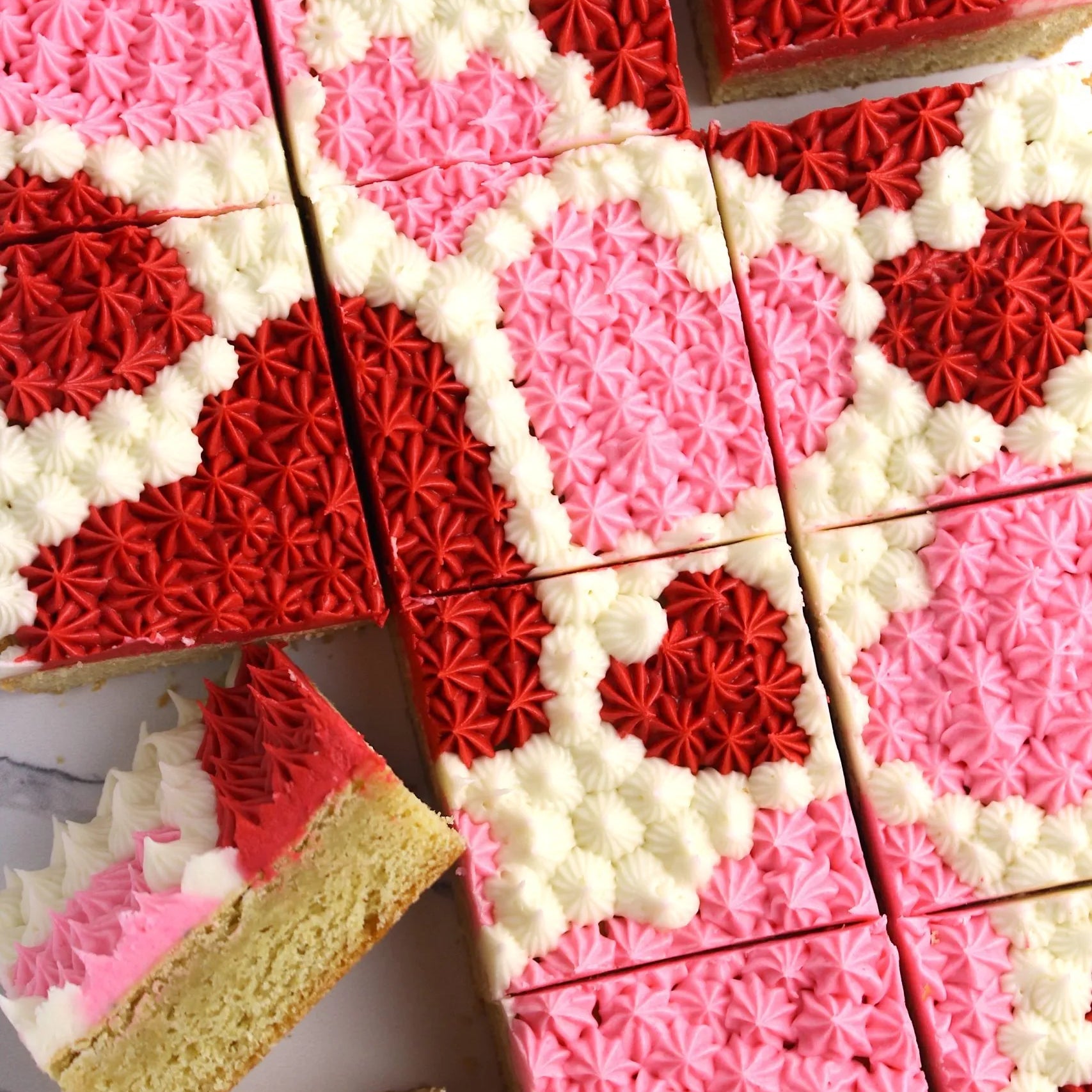 Valentine’s Day Cookie Bars