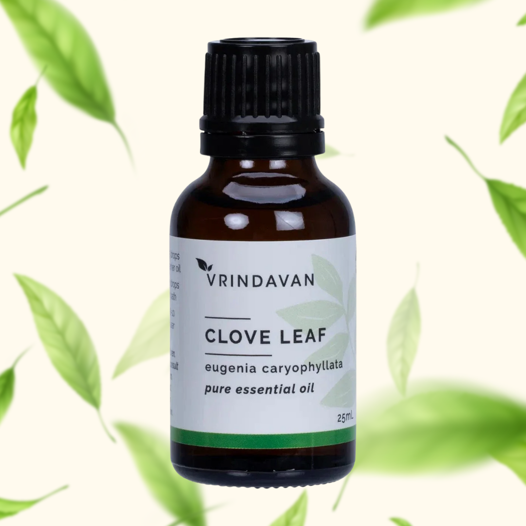 The Natural Power of Clove Leaf: Vrindavan 100% Essential Oil