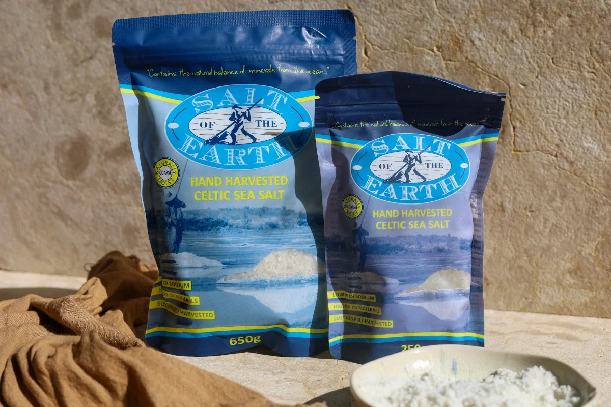 Discover the Pure Essence of Salt of the Earth’s Hand-Harvested Celtic Sea Salt
