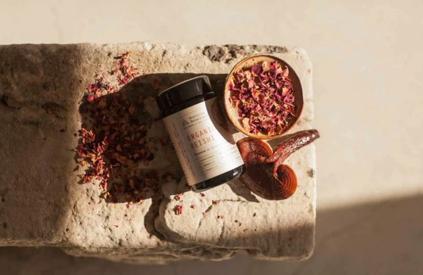 Reishi Mushroom, Rose & Lavender Latte Recipe Artisanal Australia