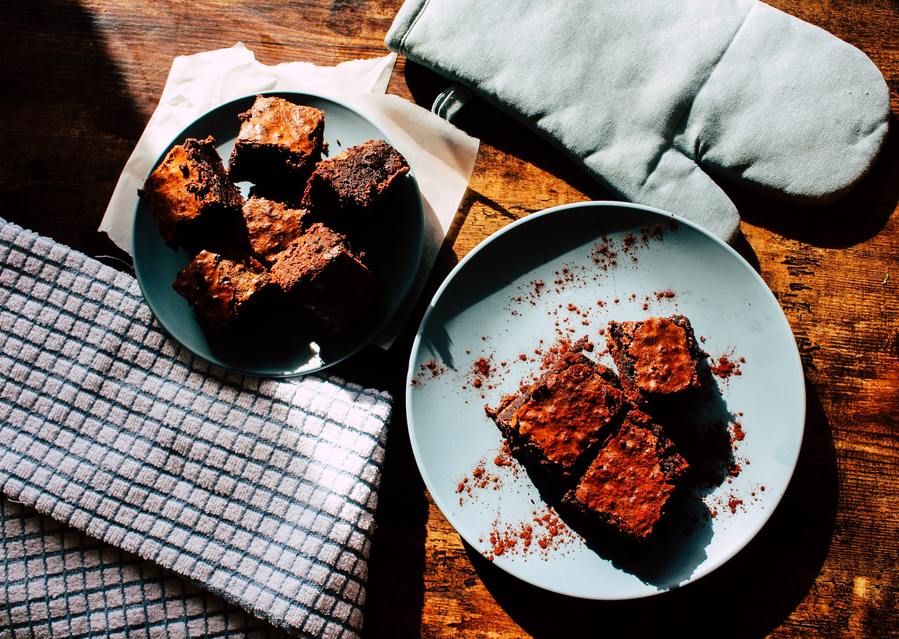 Vegan Choc Chai Brownies Artisanal Australia