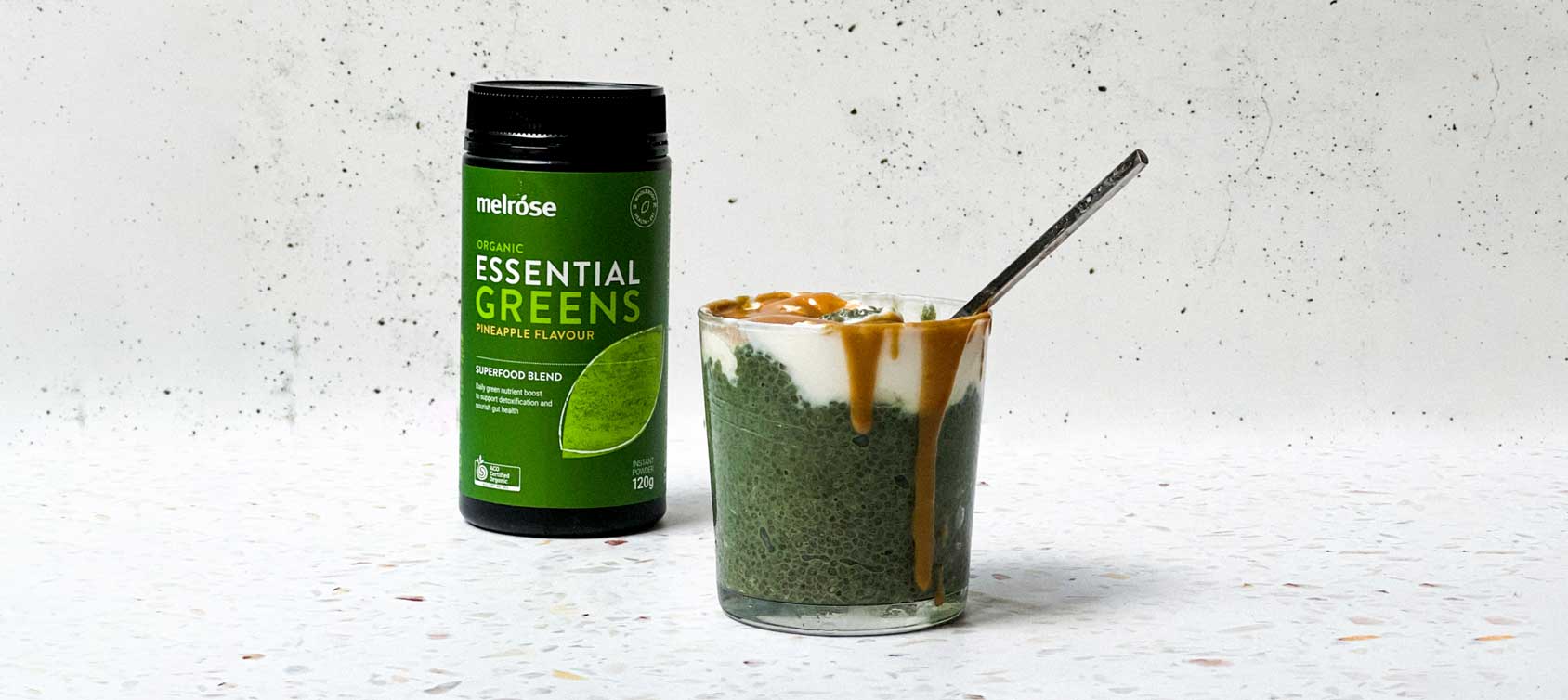 Organic Greens Superfood Breakfast Jar