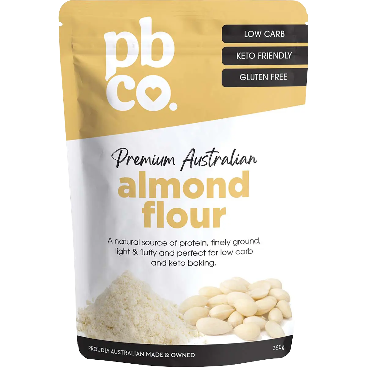 PBCO Premium Australian Almond Flour 350g