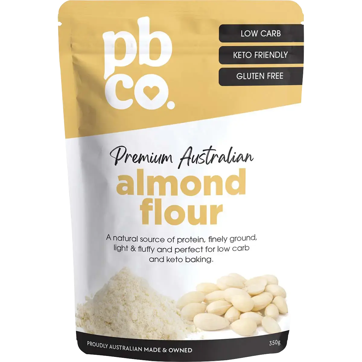 PBCO Premium Australian Almond Flour 350g