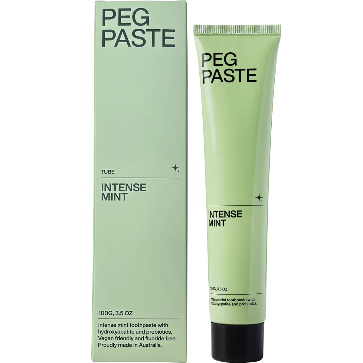 Peg Paste Intense Mint Hydroxyapatite Toothpaste 100g