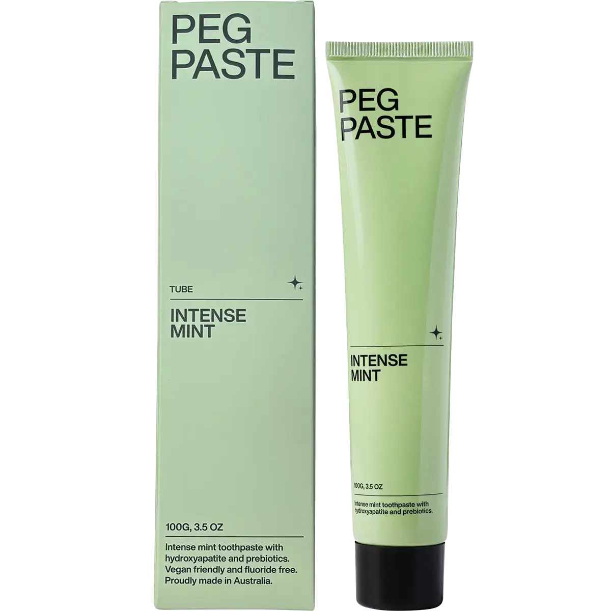 Peg Paste Intense Mint Hydroxyapatite Toothpaste 100g