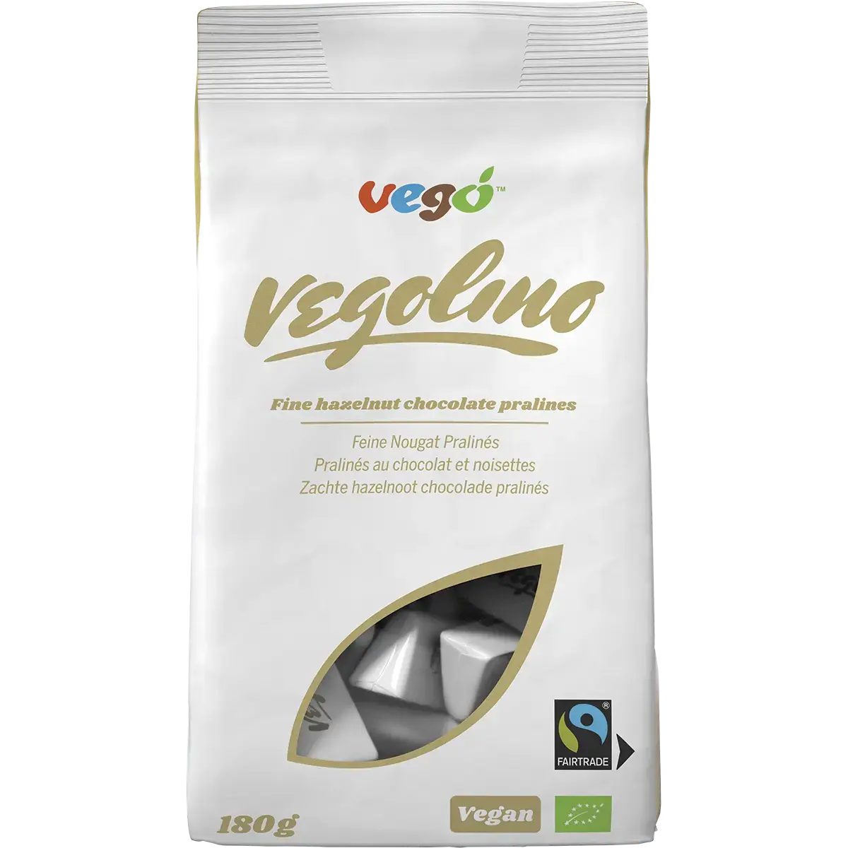Vego Vegolino Fine Nougat Pralines 180g