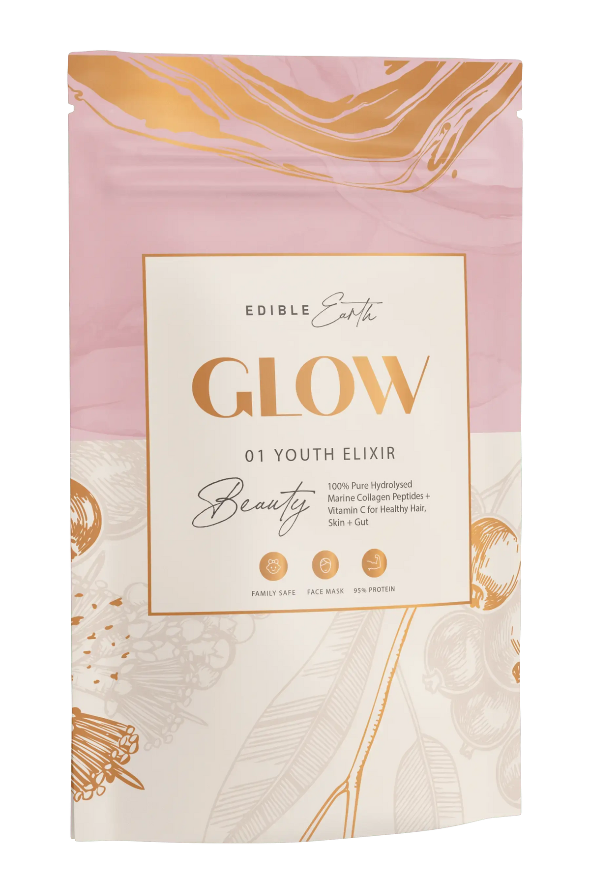 Edible Earth Glow Youth Elixir (Beauty)