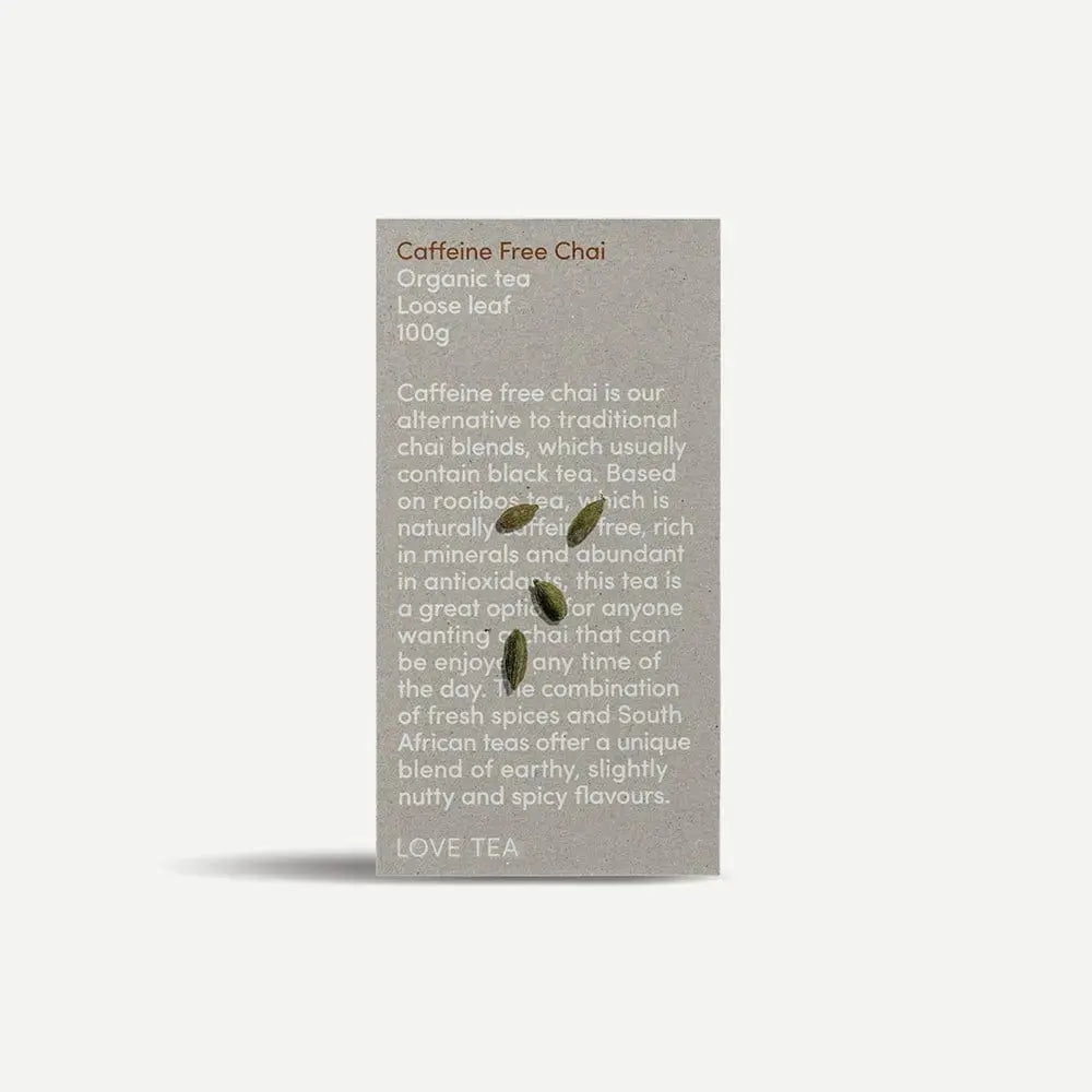 Love Tea Organic Caffeine Free Chai