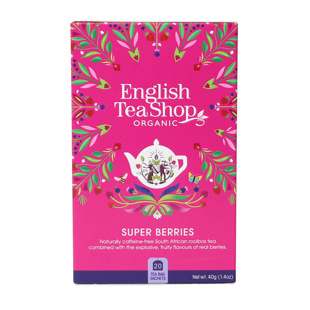 English Tea Shop Organic Superberries (PACKET OF 20 SACHETS)