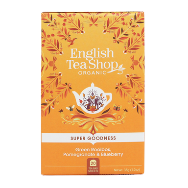 English Tea Shop Rooibos Tea energize me organic, 20 Count