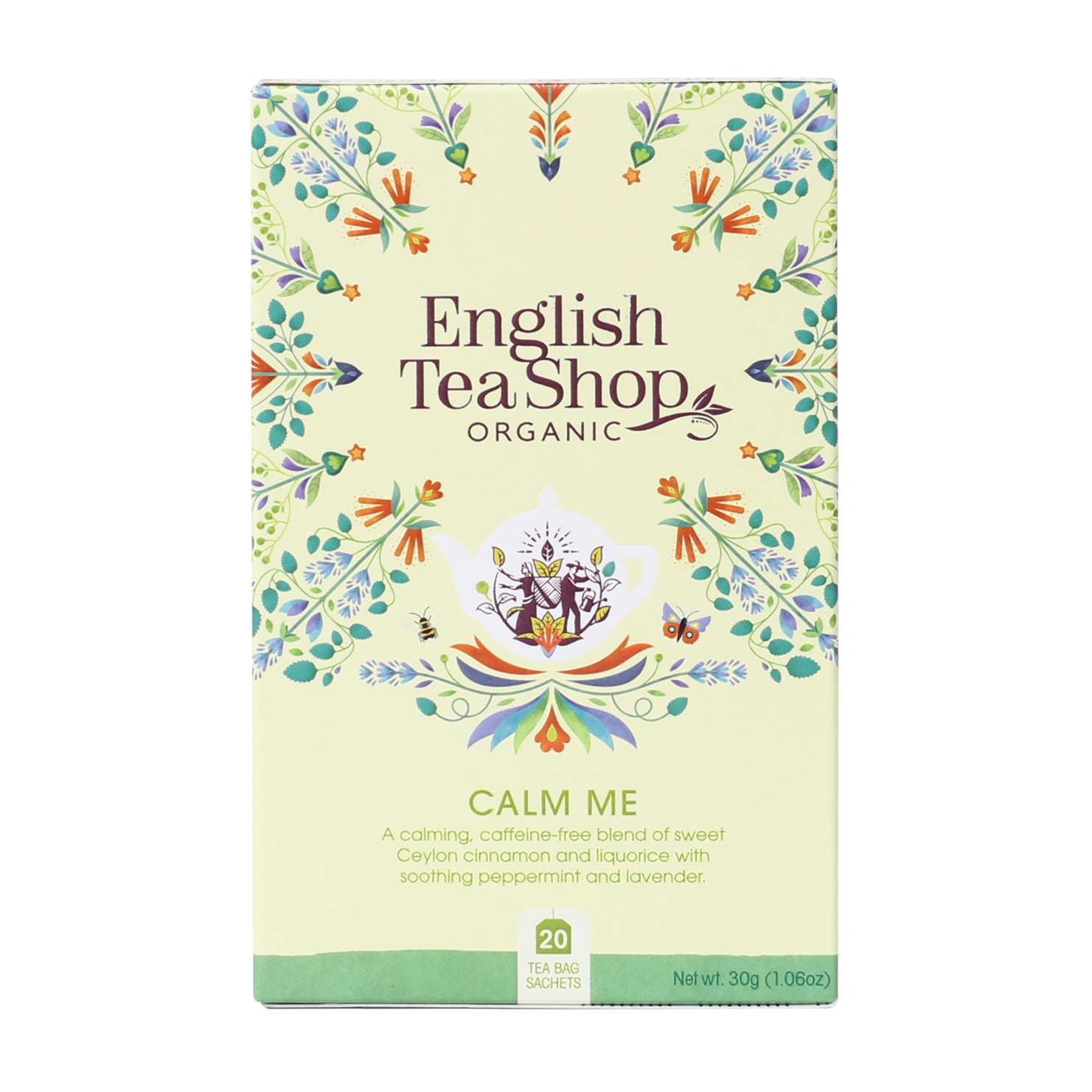 English Tea Shop Organic Wellness Tea Calm Me (PACKET OF 20 SACHETS)