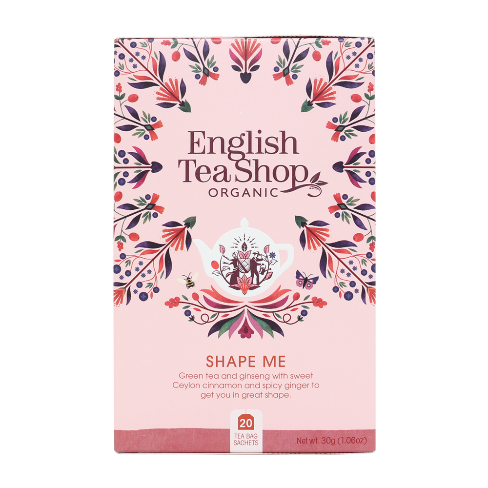 English Tea Shop Organic Wellness Tea Shape Me (PACKET OF 20 SACHETS)