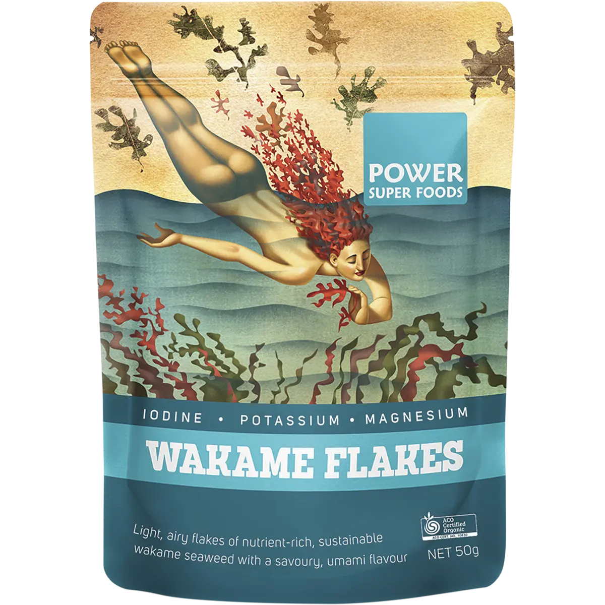 Power Super Foods Organic Wakame product image