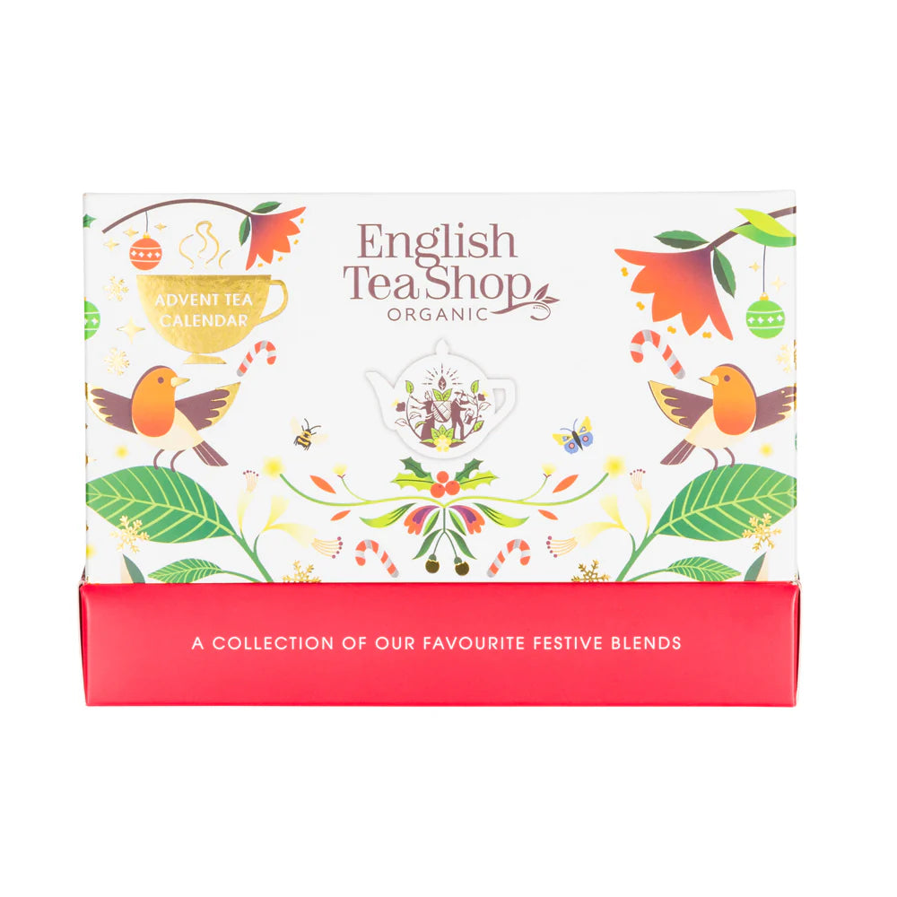 English Tea Shop Organic Advent Tea Calendar Tea Bag Sachets