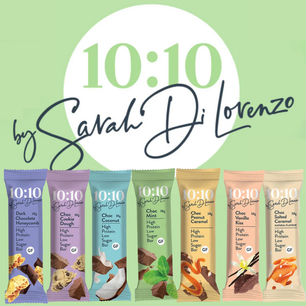 10:10 SDL Protein Snack Bar by Sarah Di Lorenzo- Dark Choc Honeycomb