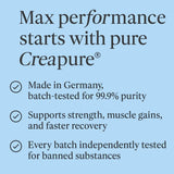 Rapid Supplements Creapure Micronised Creatine Monohydrate Unflavoured 500g