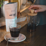 Not Coffee Original Ground — French press serving lifestyle image