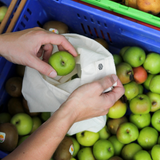 Ever Eco Organic Cotton Muslin Produce Bags with fresh produce lifestyle image