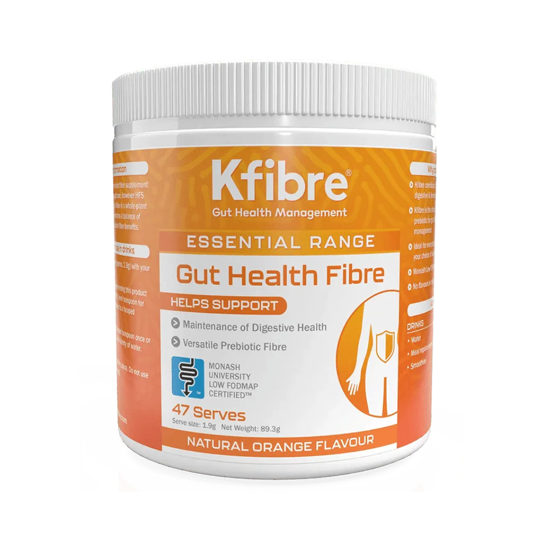 Kfibre Essential Gut Health Fibre Natural Orange Tub 89.3g