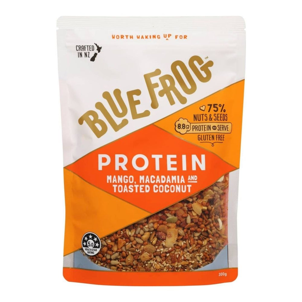 Blue Frog Protein Mango Macadamia & Toasted Coconut 300g